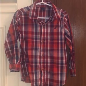 Boys Nautica button down shirt
